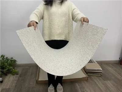 Tuile flexible molle de revêtement de mur extérieur en pierre
